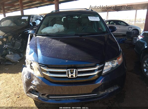 5FNRL5H6XGB096235 2016 HONDA ODYSSEY Blue 
