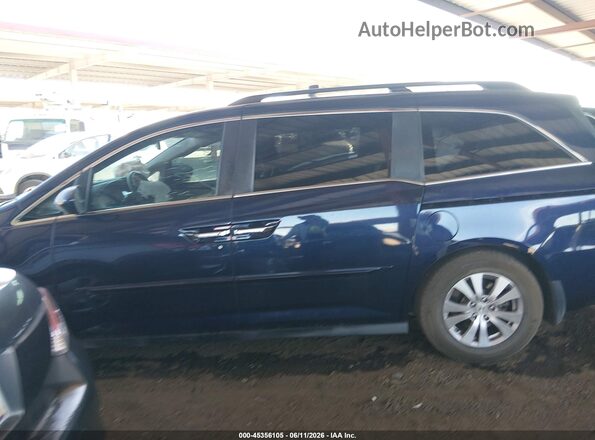 5FNRL5H6XGB096235 2016 HONDA ODYSSEY Blue 