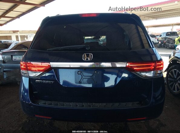 5FNRL5H6XGB096235 2016 HONDA ODYSSEY Blue 