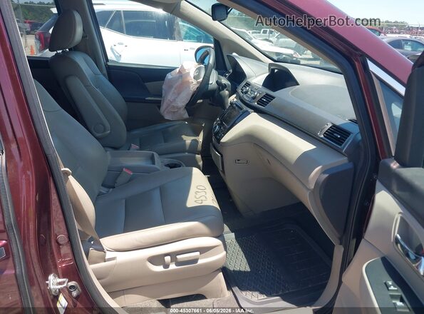 5FNRL5H6XGB098633 2016 HONDA ODYSSEY Red Սալոնի դիմացի տեսք