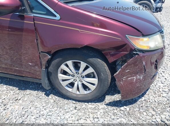 5FNRL5H6XGB098633 2016 HONDA ODYSSEY Red Դիմացի տեսք