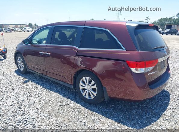 5FNRL5H6XGB098633 2016 HONDA ODYSSEY Red Հետևի ձախ