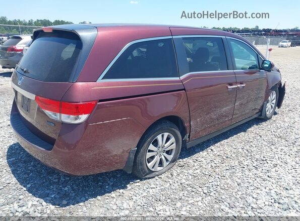 5FNRL5H6XGB098633 2016 HONDA ODYSSEY Red Հետևի աջ