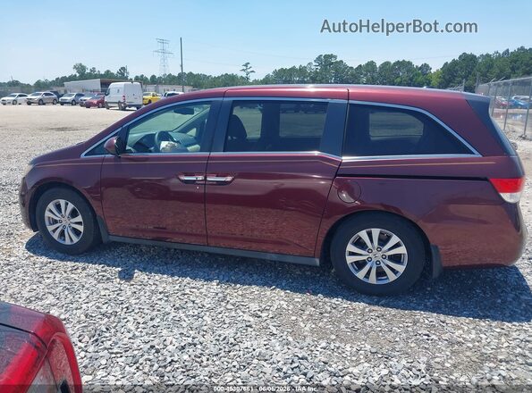 5FNRL5H6XGB098633 2016 HONDA ODYSSEY Red Սալոնի 360 աստիճան տեսք