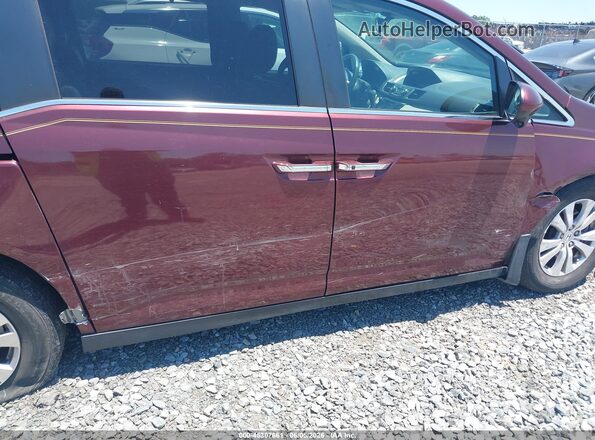 5FNRL5H6XGB098633 2016 HONDA ODYSSEY Red 