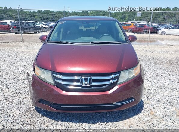 5FNRL5H6XGB098633 2016 HONDA ODYSSEY Red Սարքավորումների վահանակի տեսք