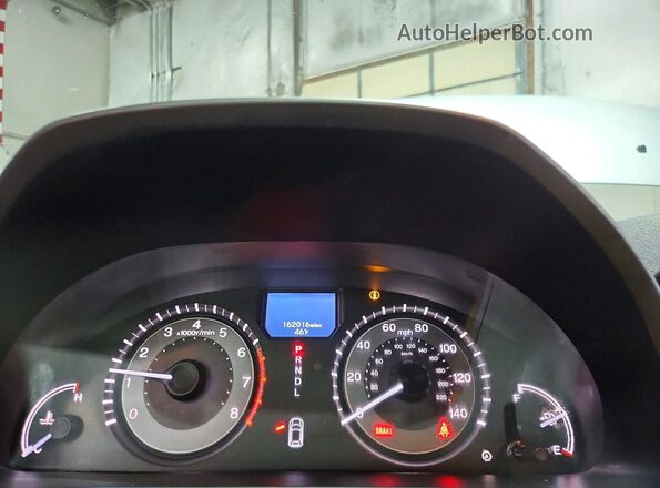 5FNRL5H91GB055874 2016 HONDA ODYSSEY Silver Vista del cuadro de instrumentos