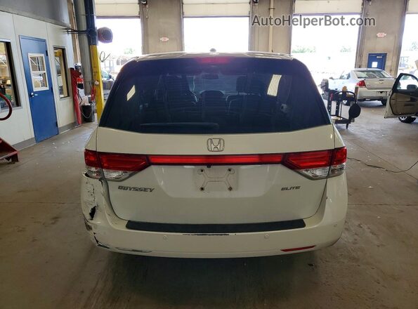 5FNRL5H91HB012394 2017 HONDA ODYSSEY White Rear view