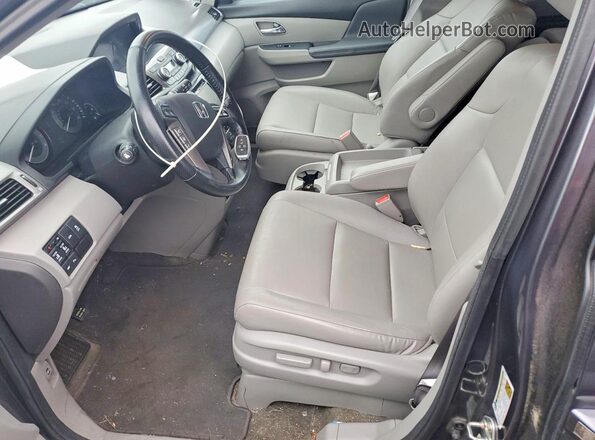 5FNRL5H91HB016137 2017 HONDA ODYSSEY Gray 