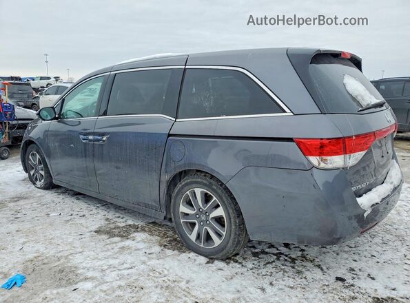 5FNRL5H91HB016137 2017 HONDA ODYSSEY Gray 