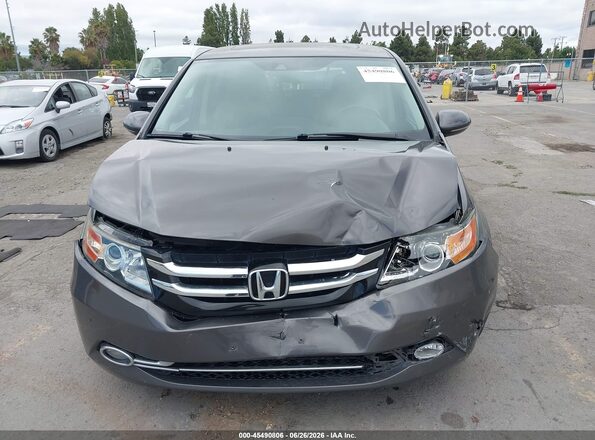 5FNRL5H92GB118996 2016 HONDA ODYSSEY Коричневый Вид щитка приборов