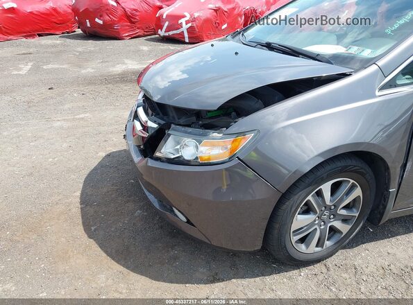 5FNRL5H92HB012291 2017 HONDA ODYSSEY Gray Вид спереду