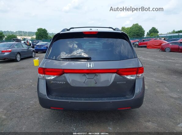 5FNRL5H92HB012291 2017 HONDA ODYSSEY Gray 
