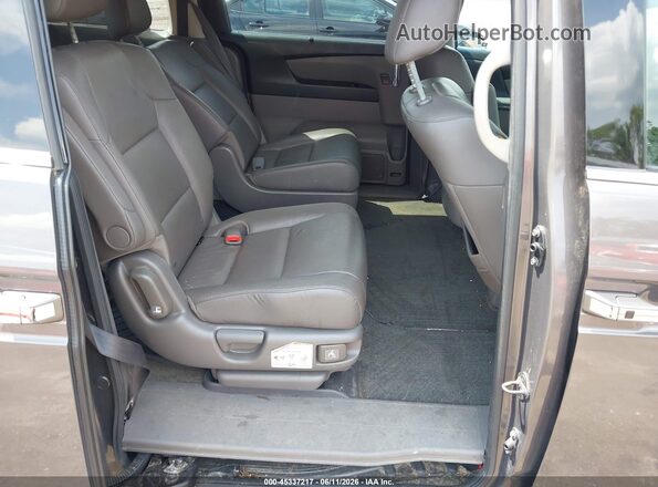 5FNRL5H92HB012291 2017 HONDA ODYSSEY Gray Вид наклейки з VIN-кодом