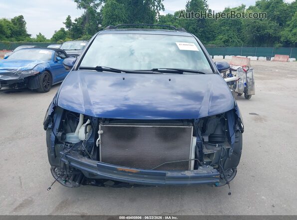 5FNRL5H93GB063247 2016 HONDA ODYSSEY Dark Blue ხელსაწყოთა პანელის ხედი