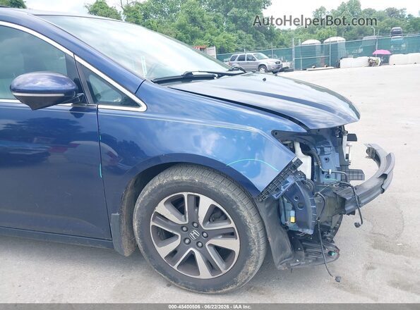 5FNRL5H93GB063247 2016 HONDA ODYSSEY Dark Blue 