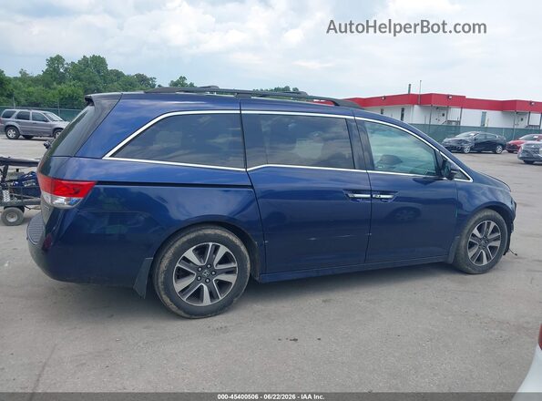 5FNRL5H93GB063247 2016 HONDA ODYSSEY Dark Blue უკანა სალონის ხედი
