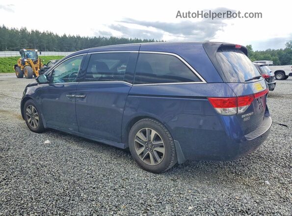 5FNRL5H95HB017985 2017 HONDA ODYSSEY Синий Задняя левая четверть