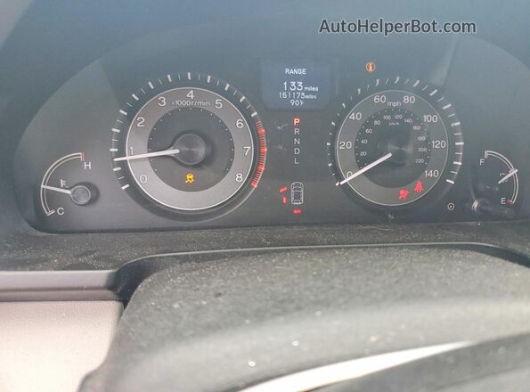 5FNRL5H95HB017985 2017 HONDA ODYSSEY Синий Вид щитка приборов