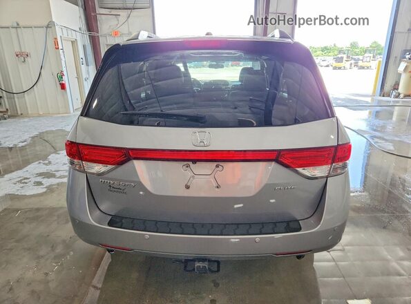 5FNRL5H97HB000329 2017 HONDA ODYSSEY Silver Vista trasera