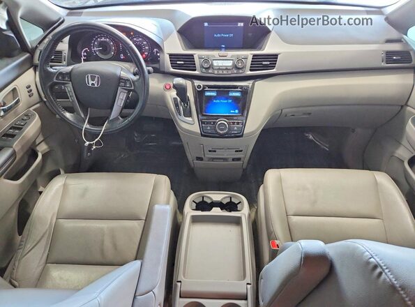 5FNRL5H97HB000329 2017 HONDA ODYSSEY Silver Vista del salpicadero