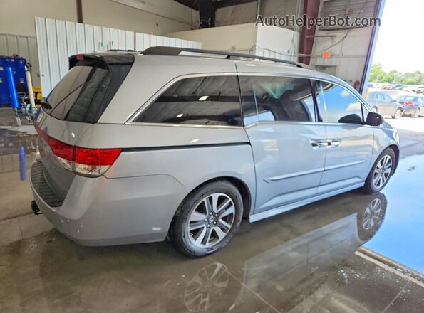 5FNRL5H97HB000329 2017 HONDA ODYSSEY Silver Trasero derecho