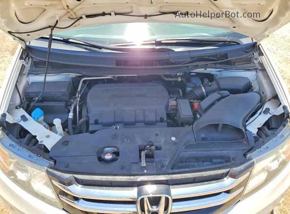 5FNRL5H98HB000694 2017 HONDA ODYSSEY White Շարժիչի բաժամունքի տեսք