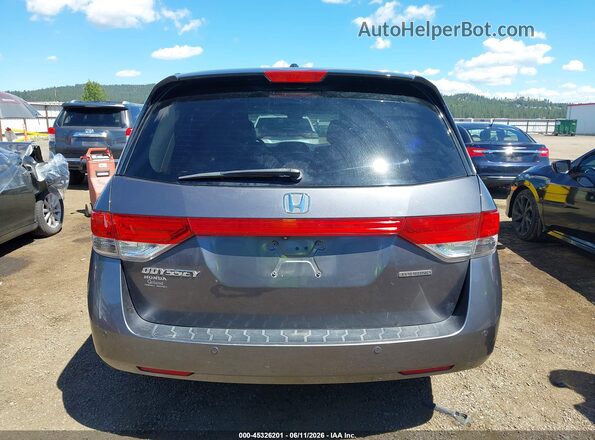 5FNRL5H98HB001117 2017 HONDA ODYSSEY Gray 