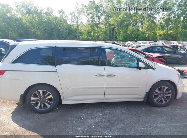 5FNRL5H9XGB038765 2016 HONDA ODYSSEY White Vista interior trasera