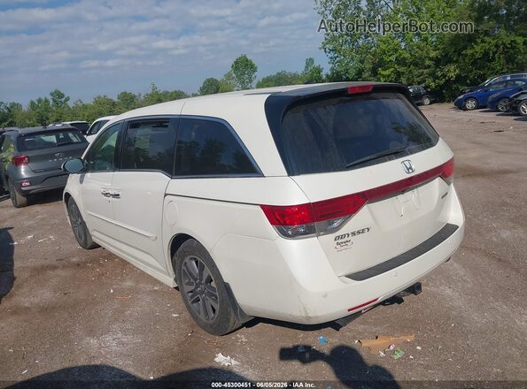 5FNRL5H9XGB038765 2016 HONDA ODYSSEY White Trasero izquierdo