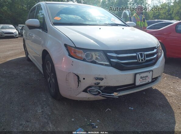 5FNRL5H9XGB038765 2016 HONDA ODYSSEY White Vista frontal