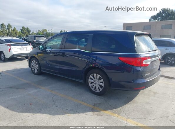 5FNRL6H20KB075552 2019 HONDA ODYSSEY Синий Задняя левая четверть