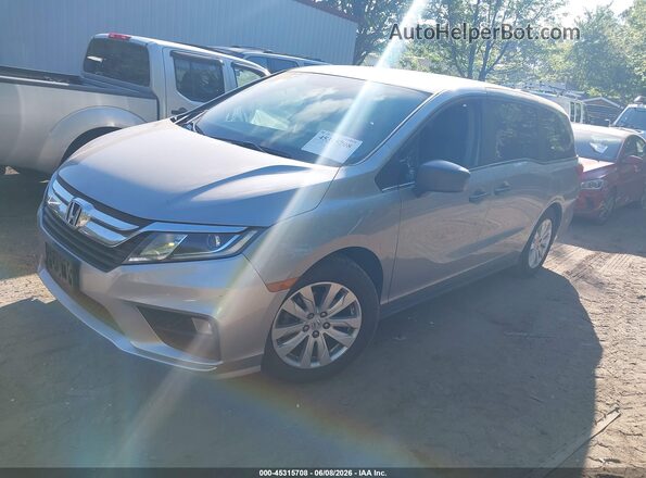 5FNRL6H21LB000294 2020 HONDA ODYSSEY Silver 