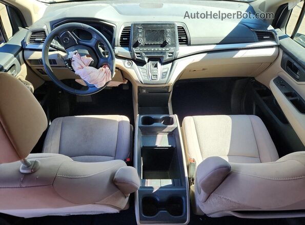 5FNRL6H22JB015836 2018 HONDA ODYSSEY White Widok deski rozdzielczej