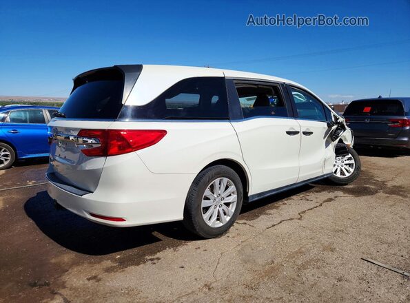 5FNRL6H22JB015836 2018 HONDA ODYSSEY White Tył prawy
