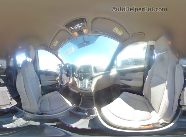 5FNRL6H22JB015836 2018 HONDA ODYSSEY White Widok wnętrza 360 stopni