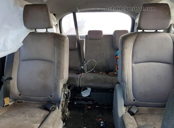 5FNRL6H22MB008423 2021 HONDA ODYSSEY Blue უკანა სავარძლების ხედი