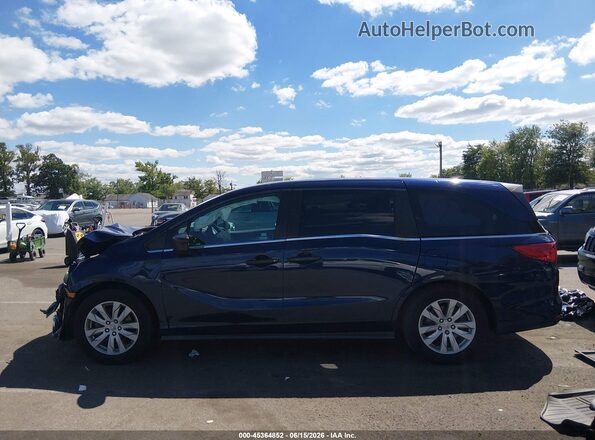 5FNRL6H23KB008105 2019 HONDA ODYSSEY Blue Панорамний вид салону 360°
