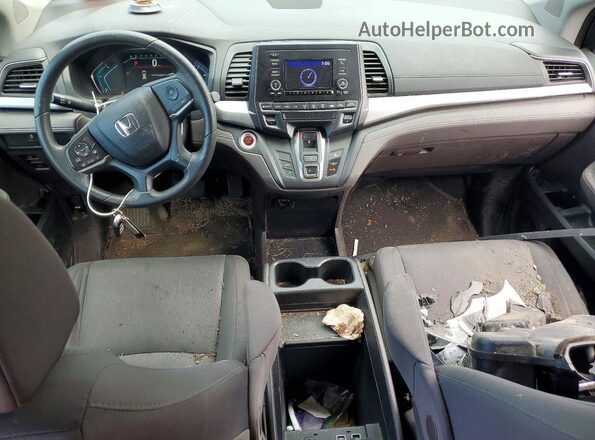 5FNRL6H23KB125084 2019 HONDA ODYSSEY Silver Vista del salpicadero