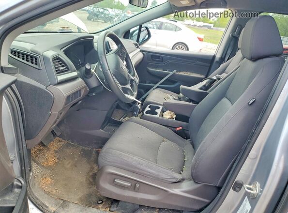 5FNRL6H23KB125084 2019 HONDA ODYSSEY Silver Vista interior delantera