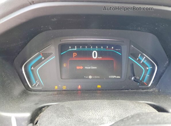5FNRL6H23KB125084 2019 HONDA ODYSSEY Silver Vista del cuadro de instrumentos