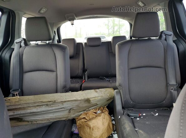 5FNRL6H23KB125084 2019 HONDA ODYSSEY Silver Vista de los asientos traseros