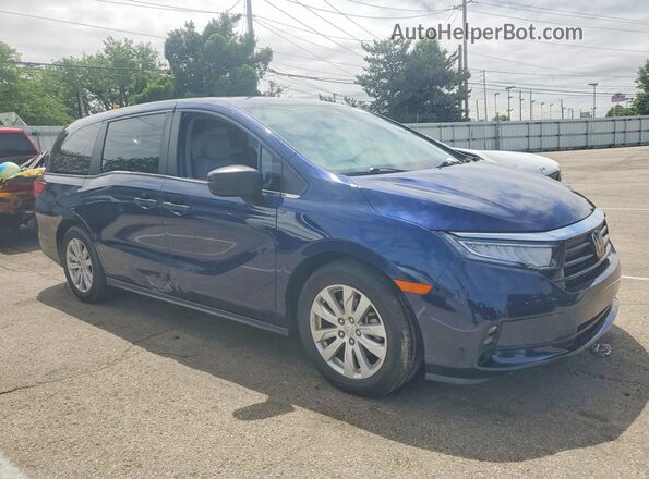 5FNRL6H23MB003554 2021 HONDA ODYSSEY Blue 