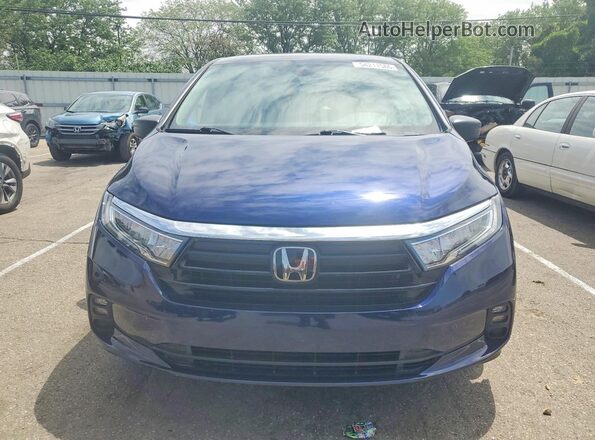 5FNRL6H23MB003554 2021 HONDA ODYSSEY Blue 