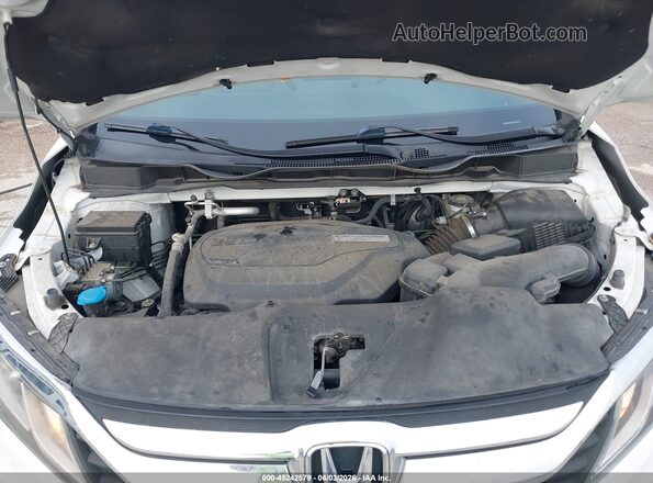 5FNRL6H24LB015372 2020 HONDA ODYSSEY Белый Вид сзади