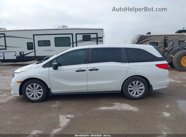 5FNRL6H24LB015372 2020 HONDA ODYSSEY Белый Панорамный вид салона 360°