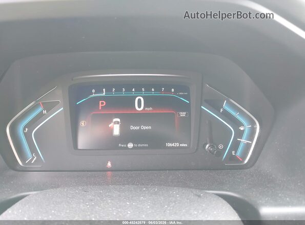 5FNRL6H24LB015372 2020 HONDA ODYSSEY Белый 