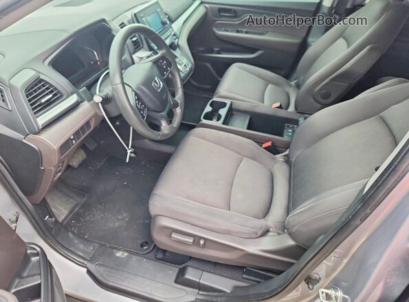 5FNRL6H24MB004941 2021 HONDA ODYSSEY Gray Widok wnętrza z przodu