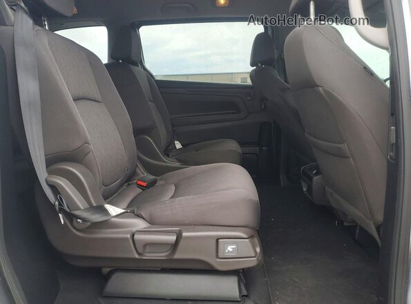 5FNRL6H24MB004941 2021 HONDA ODYSSEY Gray Widok wnętrza z tyłu