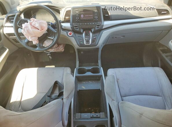 5FNRL6H25KB114121 2019 HONDA ODYSSEY Gray Vista del salpicadero